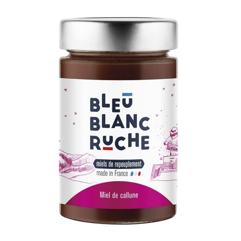 Miel de Bruyère Callune (Made in France) - 250g - Bleu Blanc Ruche