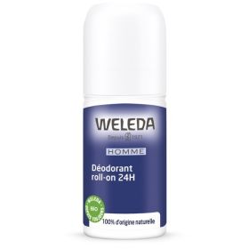 Déodorant roll-on 24h pour Homme - 100% Naturel - Weleda