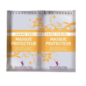 Masque Protecteur Nourrissant Bio (PEEL-OFF) - Sachet 2 doses de 8 g - Secrets des Fées