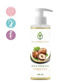 Huile Végétale de noisette - 100% naturelle - 10 ml - KB Cosmétique
