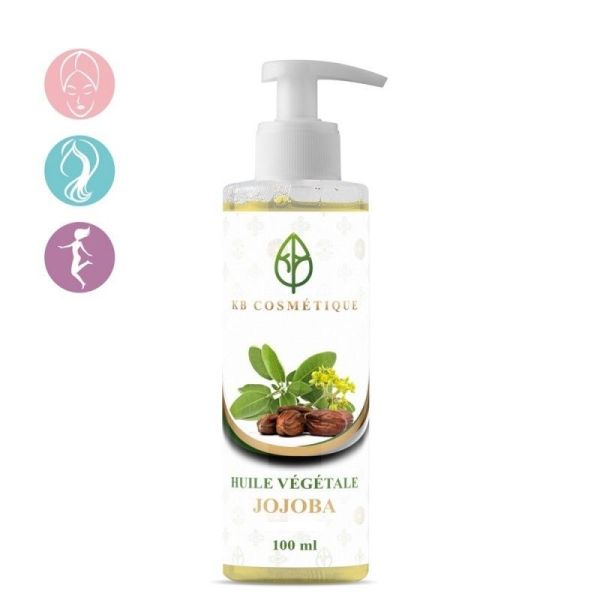 Huile Végétale de Jojoba - 100 ml - KB Cosmétique