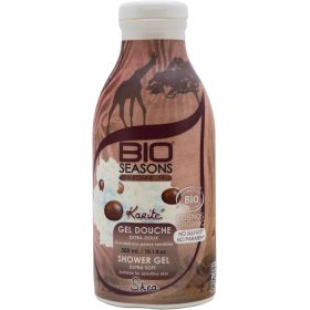 Gel douche avec du Karité Bio extra doux Bio Seasons