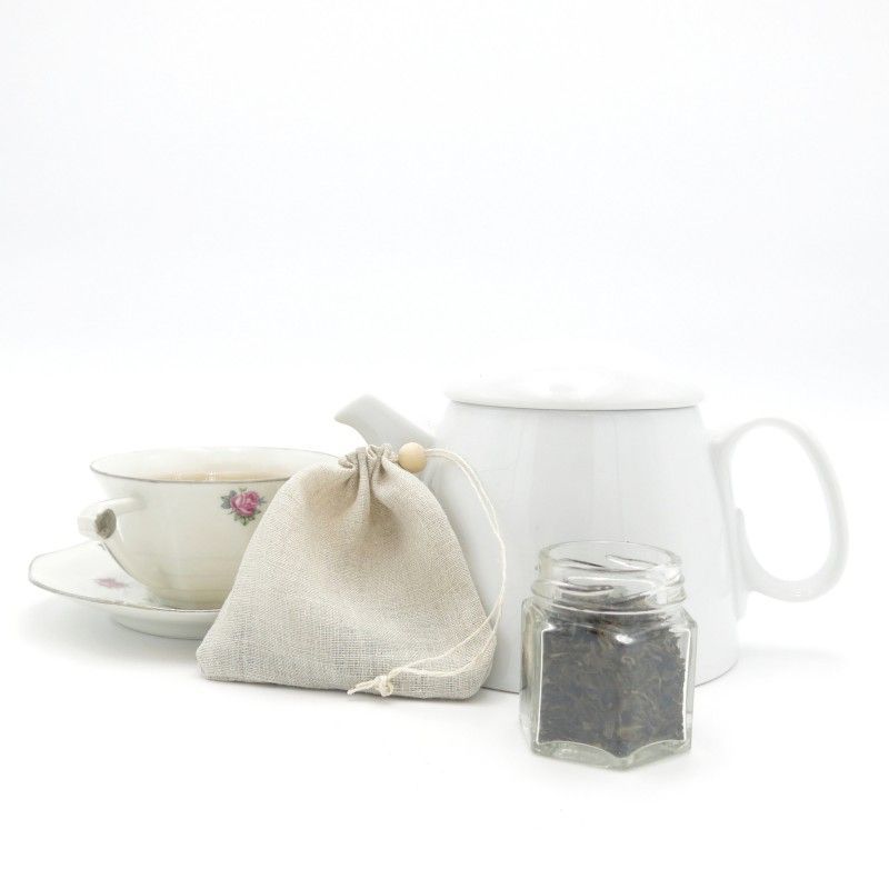 Filtre à thé lavable en Lin Bio - AlteroSac