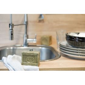 Savon Solide Vaisselle au Savon de Marseille - 200g - La Corvette