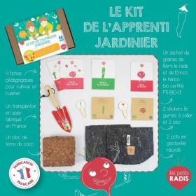 Kit complet de l'apprenti Jardinier - Les petits Radis