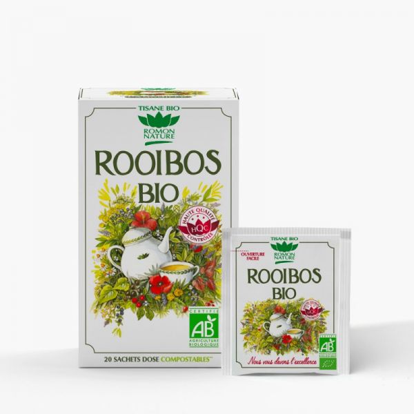 Tisane Rooibos Bio - 20 sachets - Romon Nature