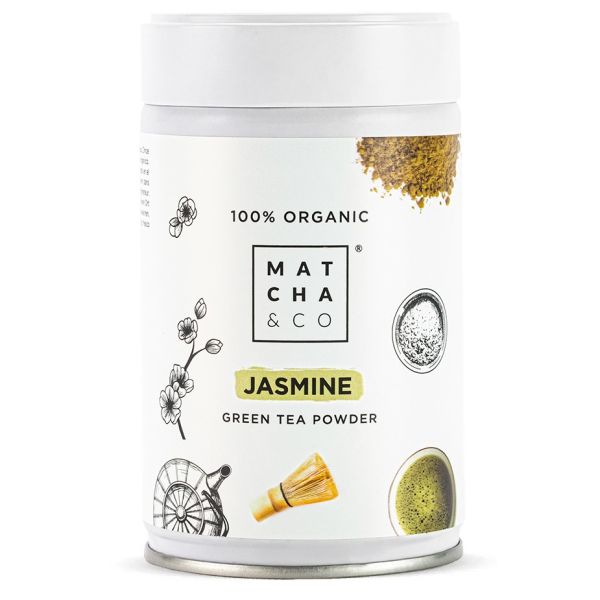 Thé Vert au Jasmin 100% Bio - 30g ou 70g - Matcha & CO