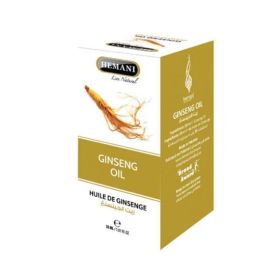 Huile de Ginseng (Panax Ginseng Oil) - 30 ml - 100% Naturelle - Hemani
