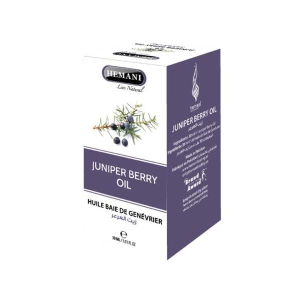 Huile de baies de Genévrier (Juniper Berry Oil ) - 30 ml - 100% Naturelle - Hemani