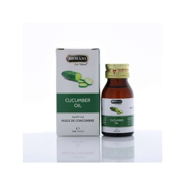 Huile de Concombre (Cucumber Oil) - 30 ml - 100% Naturelle - Hemani