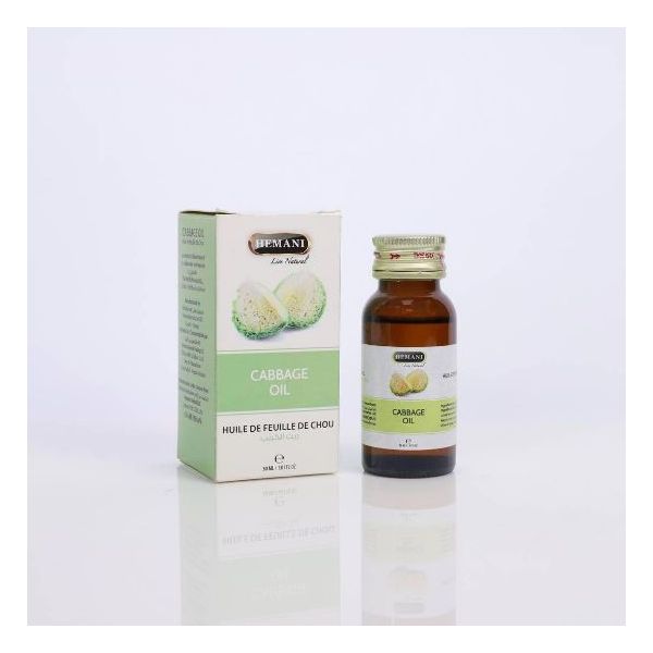 Huile de Feuille de Chou (Cabbage Oil) - 30 ml - 100% Naturelle - Hemani