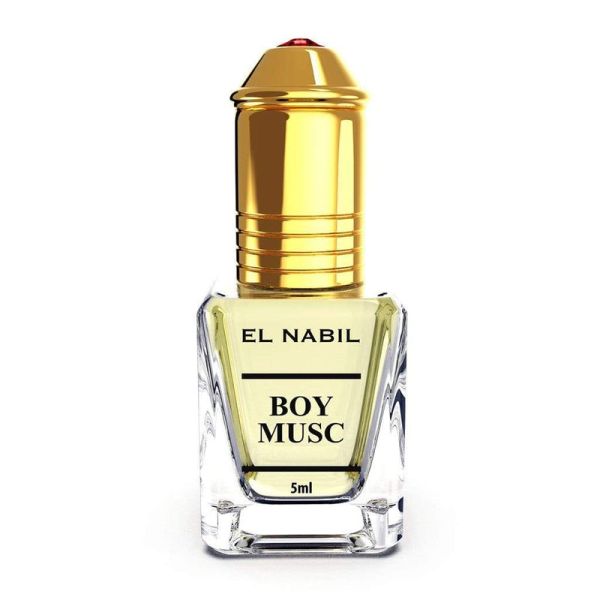 Boy Musc - Extrait de parfum sans alcool - 5 ml - EL NABIL