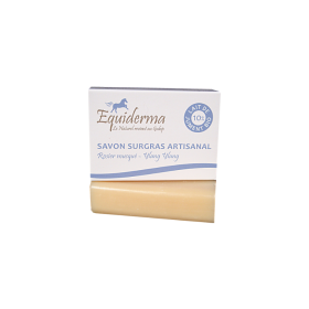 Savon au Lait de jument Bio - Rosier musqué & Ylang ylang - 100g - Equiderma Equiderma - 1