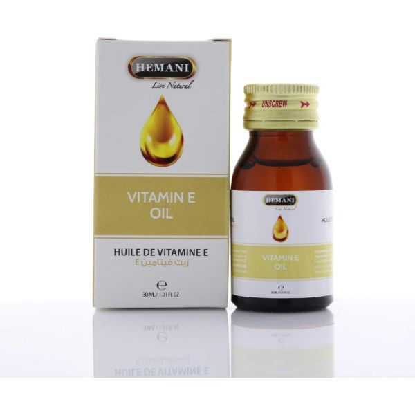 Vitamine E (Vitamin E Oil) 30 ml - Conservateur naturel & actif antioxydant - Hemani