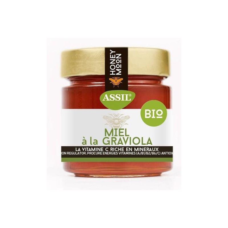 Miel à la Graviola (Corossol) BIO 350g - ASSIL