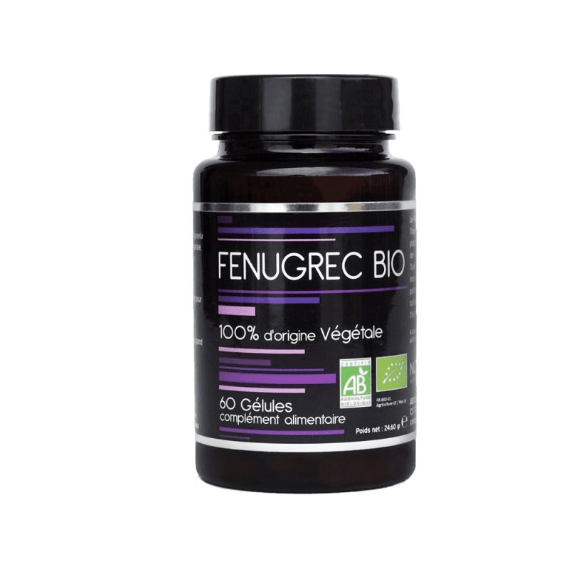 Fenugrec Bio - 60 gélules - 100% végétales - Nutrivie