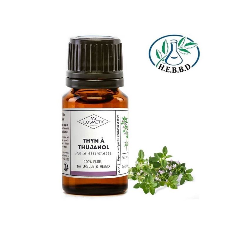 Huile essentielle de Thym à thujanol 5 ml - 100% naturelle - MyCosmetik
