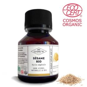 Huile de sésame BIO (AB) 125 ml - MyCosmetik